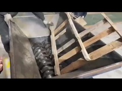 Δύο άξονες θρυμματιστή, θρυμματιστή θρυμματιστή, σκουπίδια μετάλλων, ελαστικών, ξύλου, πλαστικού, κλπ.